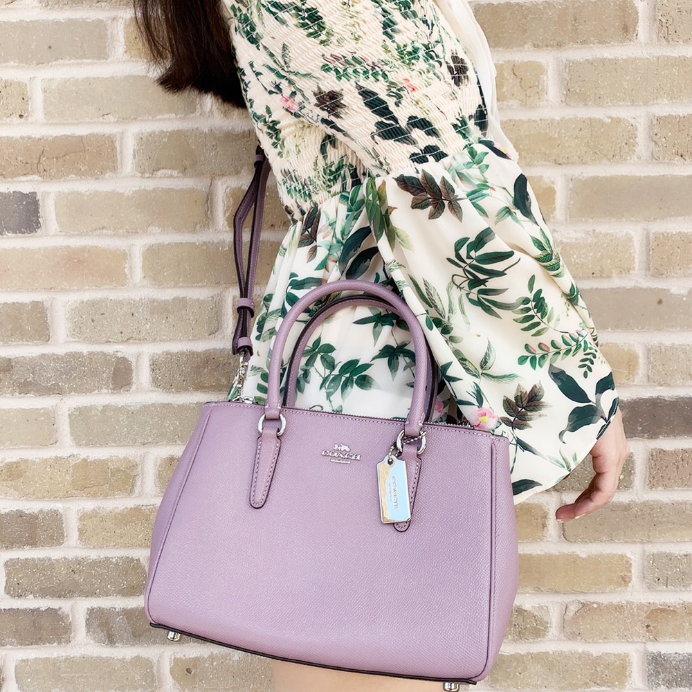 Coach Purse Purple crossbody - Picture 2 of 6
